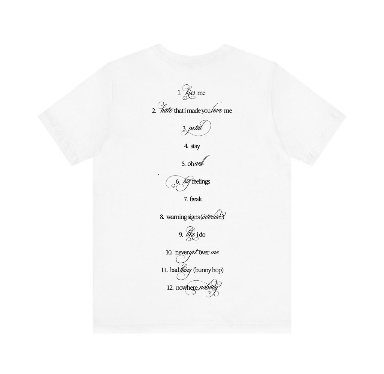 Petal Tracklist